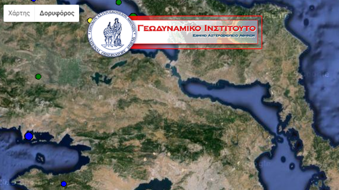 Σεισμός 3,9 Ρίχτερ κοντά στην Αίγινα - Αισθητός στην Αθήνα